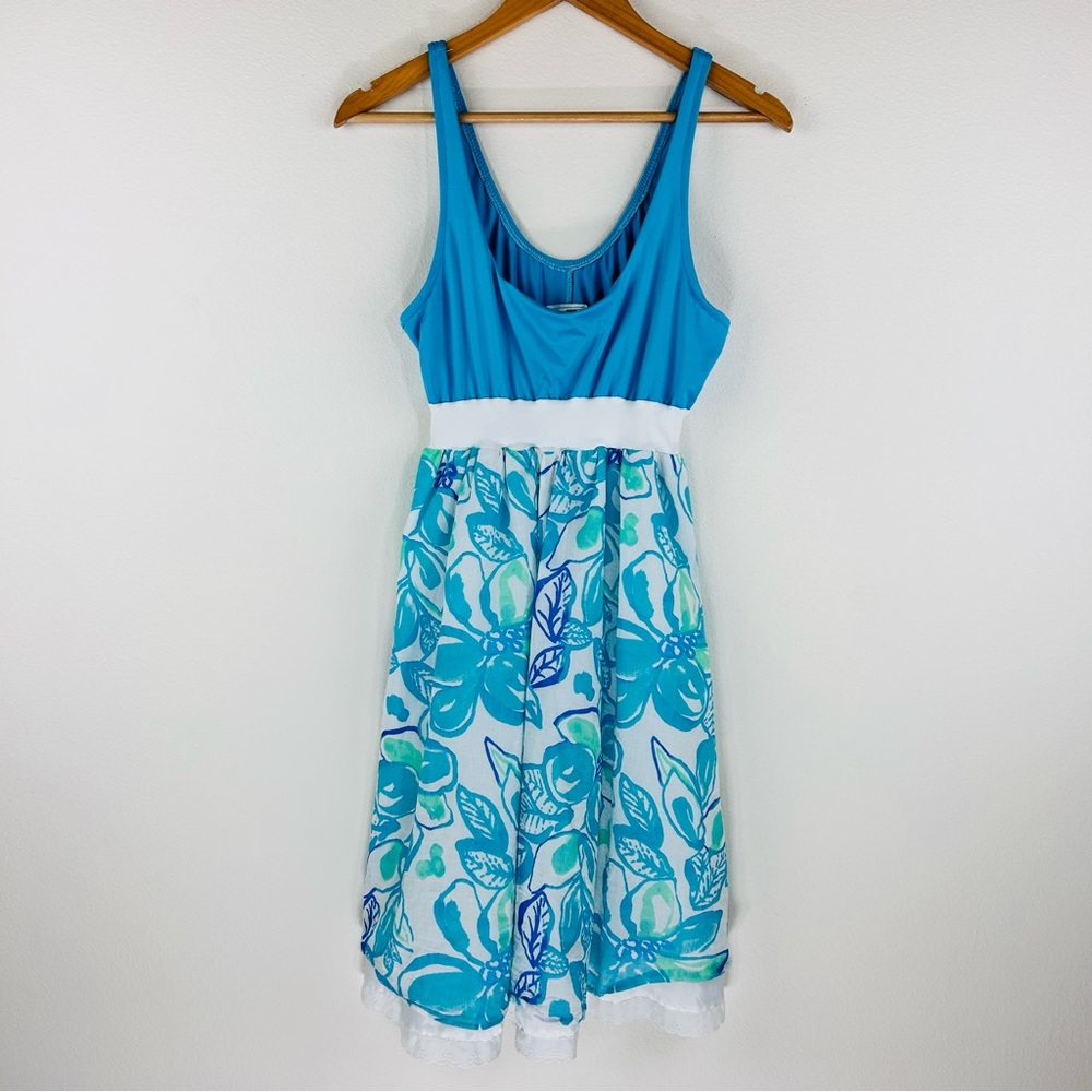 Lisa Maru Honolulu Floral Tropical Dress. Girl’s Size XL.